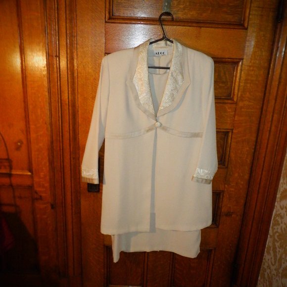 Absolutely Remarkable ~~~ ALGO 2 pc DRESS & Matching JACKET - Picture 1 of 4